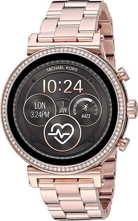 michael kors womans touchscreen smartwatch|michael kors watches smartwatch women.